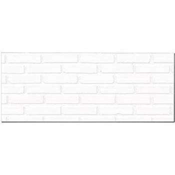 Vinilo Adhesivo Frontal de Cocina Ladrillo Blanco 60x200 cm