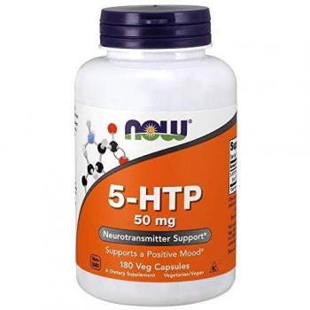 NOW 5‑HTP 50 mg VegCaps – 180 Pillole