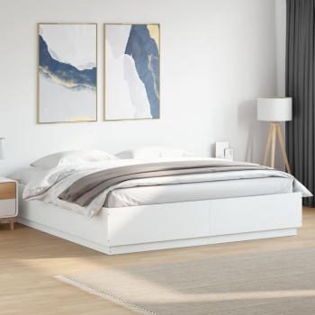 VidaXL Bettgestell mit LED 200x200 cm
