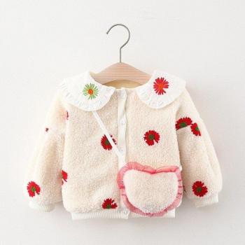 Floral Long Sleeve Baby Jacket