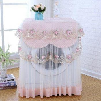 Fundas Encaje Decorativas con Protección contra Polvo