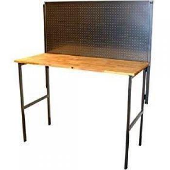 Banco de trabajo mural plegable 1200x870x550 mm