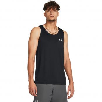 Men's Under Armour Mens Launch Singlet (Black) - Size: 40/Regular