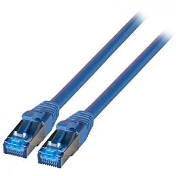 EFB Elektronik RJ45 Patchkabel Cat.6A S/FTP TPECat.7 Rohkabel superflex blau 15m Hersteller: EFB Elektronik (K5525FBL.15)