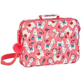 Cartera GlowLab Llamas 38 x 28 x 6 cm