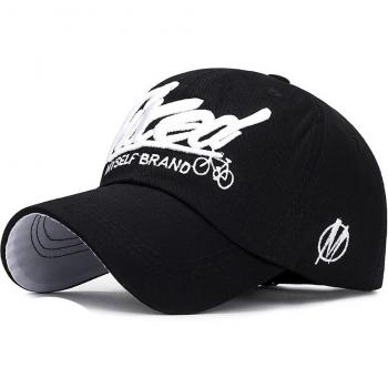 3D Embroidered Cotton Snapback Cap