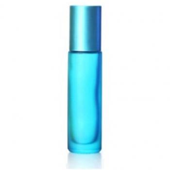 Portable 10ml Colorful Thick Glass Roller Bottle for Essential Oils