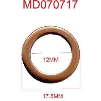 50PCS Diesel Fuel Injector Gasket for Mitsubishi Delica Pajero L200 L400 MD070717