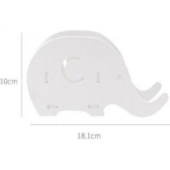 Elephant Wooden Desk Storage