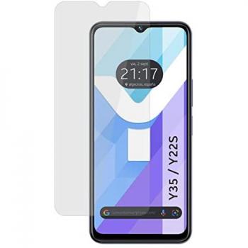 Tumundosmartphone Protector Pantalla Hidrogel Mate Antihuellas para Vivo Y35 / Y22s - Protección Completa de Pantalla