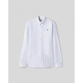 Silbon - Camisa de rayas celeste para niño