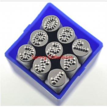 Steel Word Punch Stamp Set