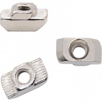 Écrous en acier au carbone type T avec connecteur en aluminium pour profils 3030 Kossel