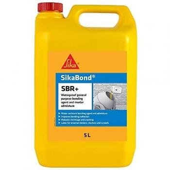 SikaBond SBR Plus Waterproof Bonding Agent and Admixture 5L