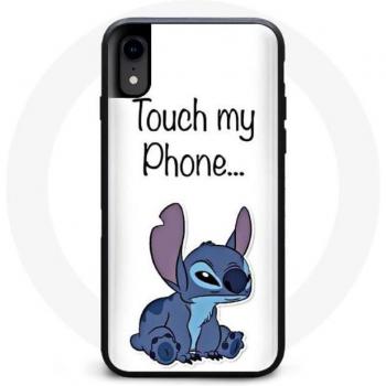 Stitch Don't Touch My Phone Case for iPhone X