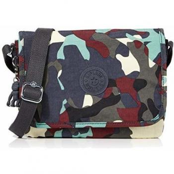 Kipling Nitany, Bolso Bandolera, Camo Large, 24.5x18x6 cm