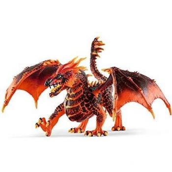 SCHLEICH Eldrador Creatures Lava Dragon Toy Figure - 70138 - Multi-colour