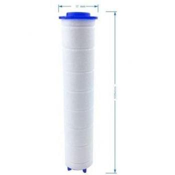 NewBath Water Saving Shower Head with Negative Ion Filter
