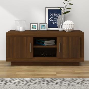 Mueble para TV vidaXL, madera contrachapada, 102x35x45 cm