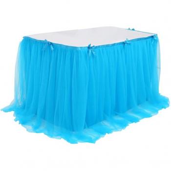 Tulle Table Skirt for Parties