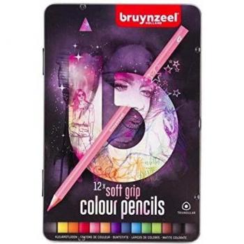 Bruynzeel Teens 12 soft grip kleurpotloden