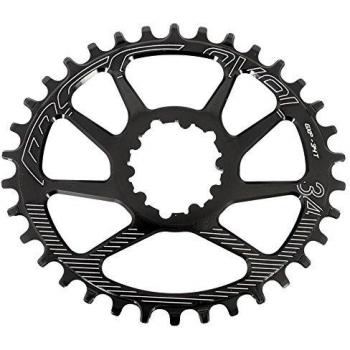 PLATO MSC DIRECT MOUNT SRAM GXP OVAL 34T NEGRO 6MM