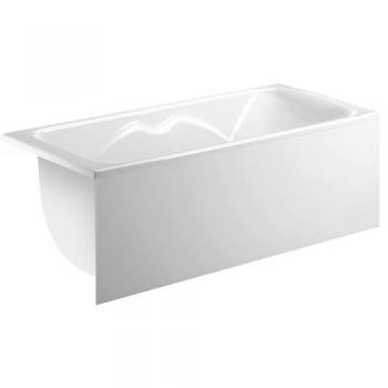 Tablier de bain blanc mélaminé 150x54 Aquarine 200394