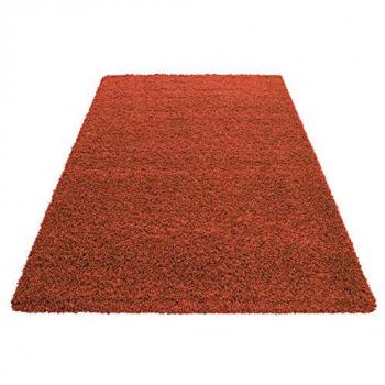 Hochflor Teppich - Gemütlicher Langflor, Pflegeleichter Shaggy Flokati