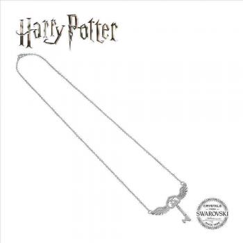 Swarovski Harry Potter Halsketten-Set mit Blitzcharme und fliegendem Schlüssel – Karat