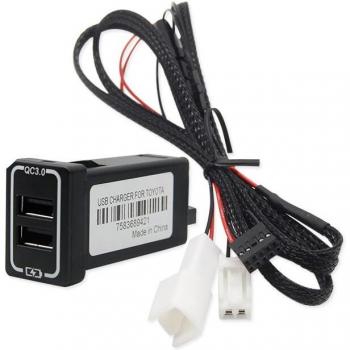 Dual USB QC3.0 Car Charger for Toyota Corolla