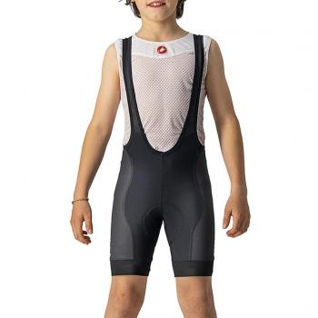 Salopette Castelli Competizione Bambini Nero Bianco 6 Anni
