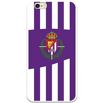 Funda original compatible con iPhone 6 - 6S - Valladolid Franjas Lila y Blancas
