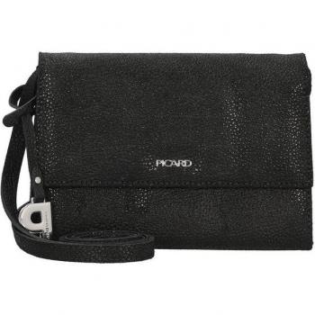Picard Auguri 19cm Black Leather Handbag