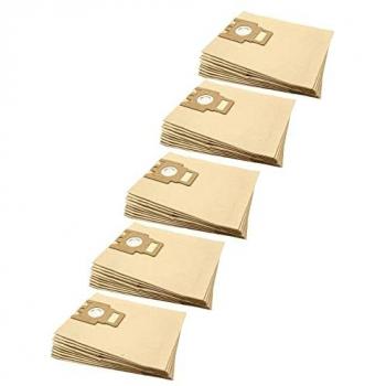Sacs en papier compatibles Miele Sunshine/Sunflower (3 rouleaux) - 50 pièces, 28,5 cm x 22 cm, couleur sable