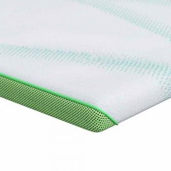 Sottoprodotto di Comfort: Guanciali Bianco-Verde 80x200 cm