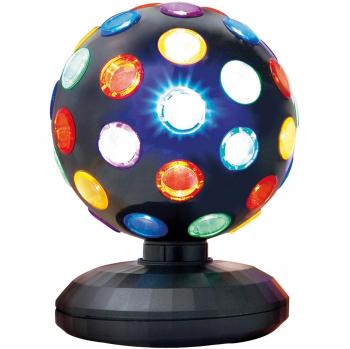 DISCO BOL LED ZWART 15 CM