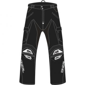 Pantaloni Moto Cross Enduro Oneal Baja Nero Bianco WP taglia 36