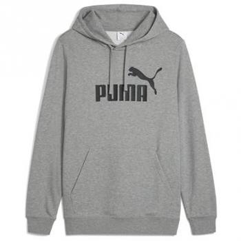 Puma ESS No. 1 Logo Hoodie für Herren – Einfarbig grau, Größe L