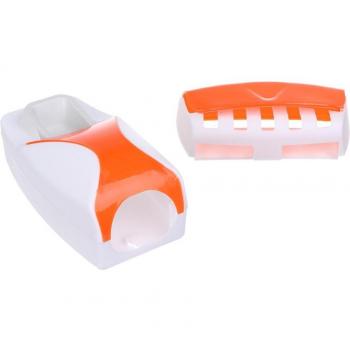 Smart Toothpaste Dispenser with 5 Toothbrush Organizer