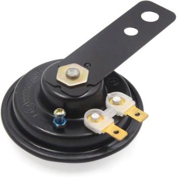 Trompette de Klaxon Électrique Métallique 6V 1.5A 110dB Noir pour Moto