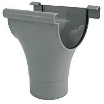 Marley Stutzen 100/75 Grau - Abzweigstück NG100/70 Grau