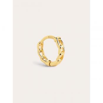 Aro Chain S Plata 925 con baño de oro 18kt
