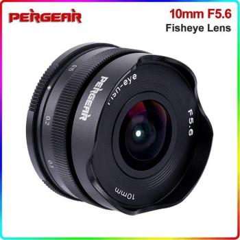 Pergear 10mm F5.6 Pancake Fisheye Lens for Nikon Z