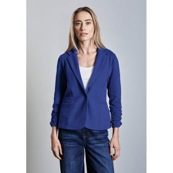 Melierter Blazer mit 3/4-Ärmeln von STREET ONE