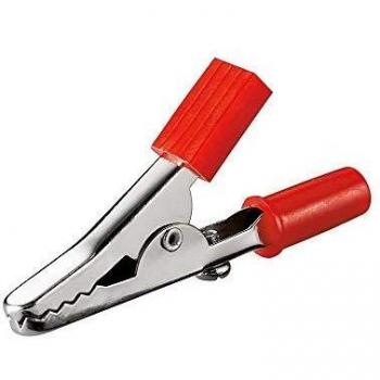 CABLEPELADO Pinza de cocodrilo roja 34mm