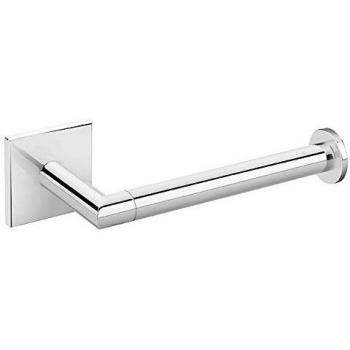 Porte-rouleaux Cosmic Duo Square Rose en Chromé