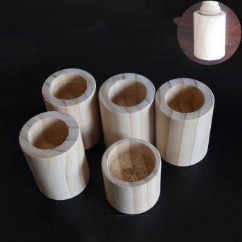 Wood Bed Risers Set of 4