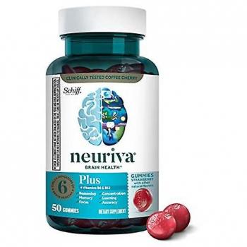 Supplément Cognitif Neuriva Plus – 50 Gomme Fraise