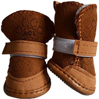 Ensemble 4 pièces Chiot Coton Mix Hiver Neige