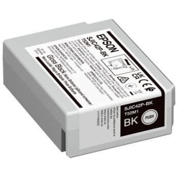 Epson - BS Label CONSUMABLES U4 SJIC42P-BK Cartridge